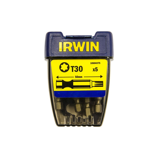 Irwin Torx T30 - 1/4”/50 mm - 5 stuks - 10504375