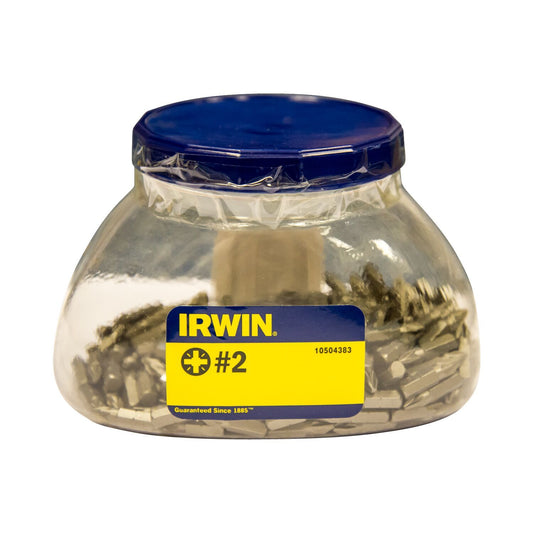 Irwin Snoeppot Pozidriv Pz2 - 1/4”/25 mm, 250 stuks - 10504383