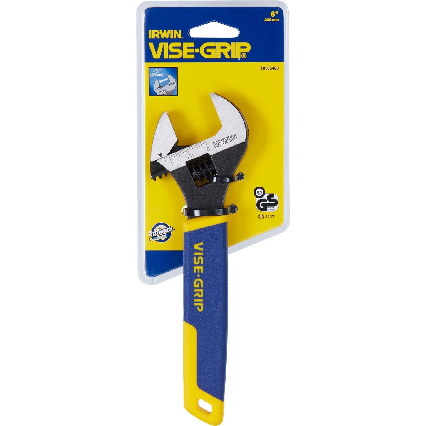Irwin Verstelbare moersleutel PTG 8”/200 mm - 10505488