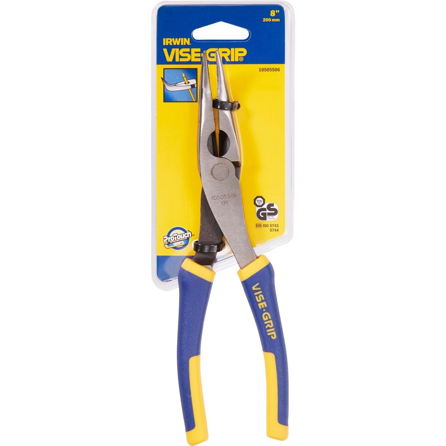 Irwin Punttang met gebogen bek 8""/200 mm - 10505506