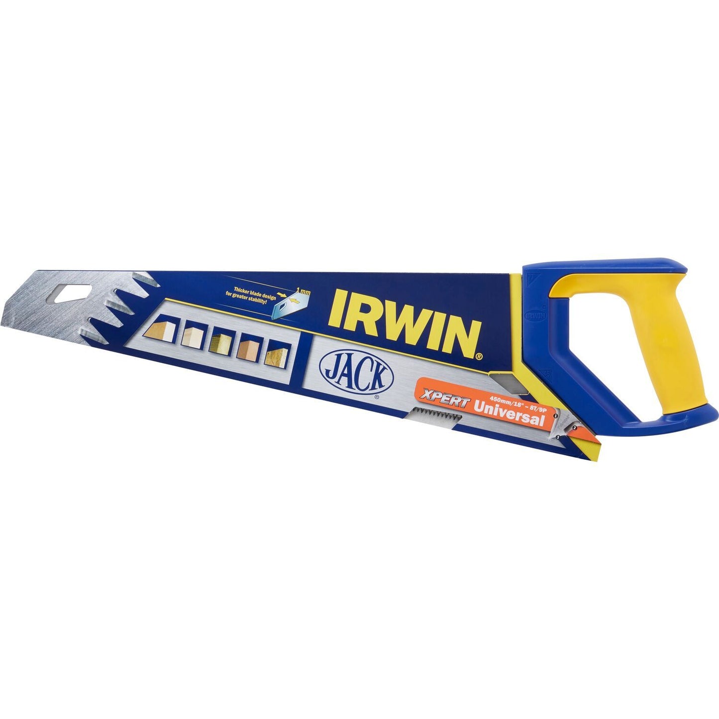 Irwin Wood Saw Universal Xpert 18”/450 mm 8T/9P - 10505539