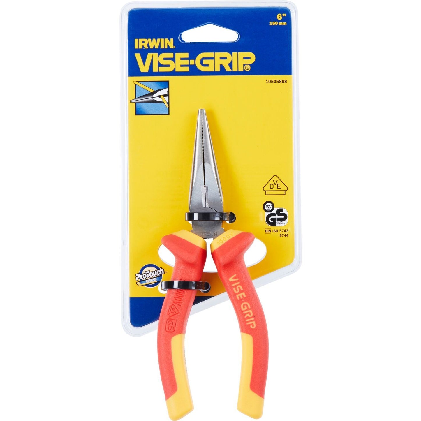 Irwin VDE-punttang 6”/150 mm - 10505868