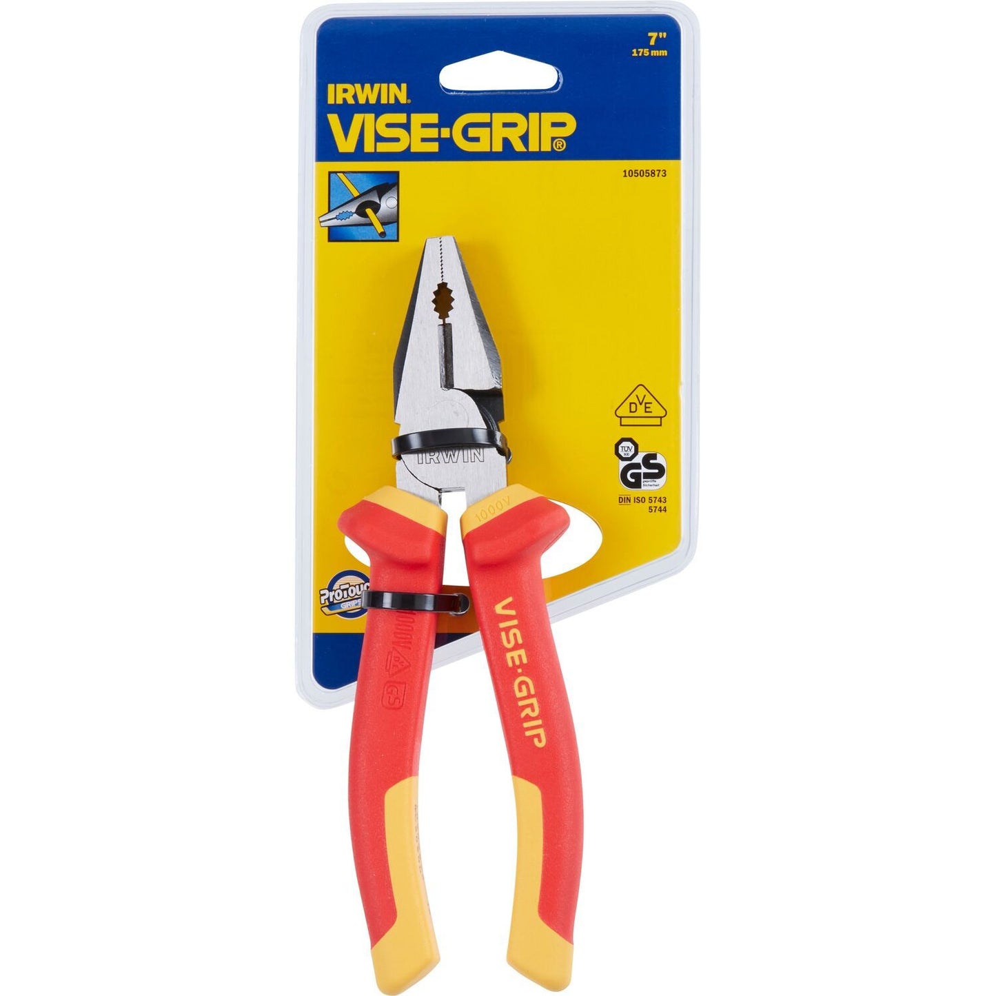 Irwin VDE-combinatietang 7”/175 mm - 10505873