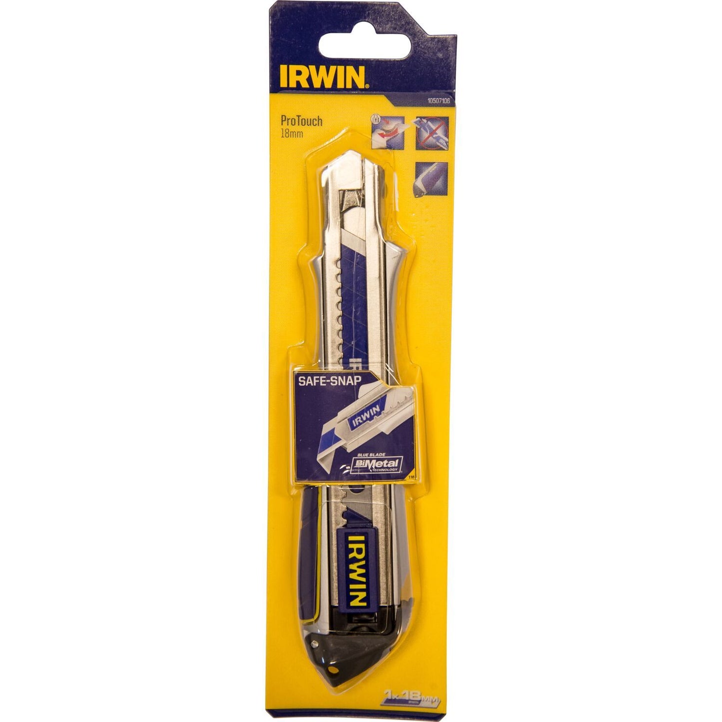 Irwin ProTouch™ Heavy-Duty afbreekmes, 18 mm - 10507106