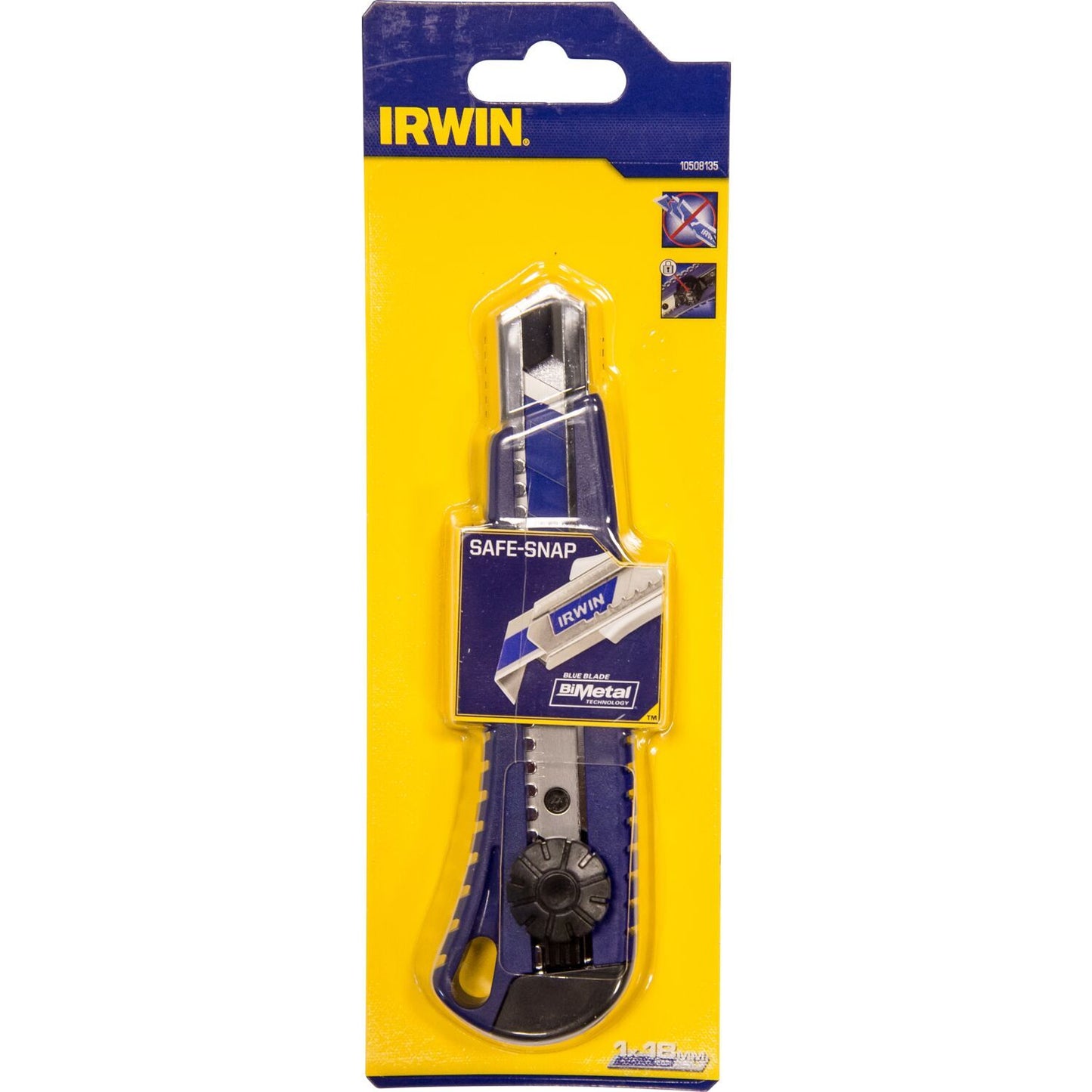 Irwin Afbreekmes met schroef - 18 mm - 10508135