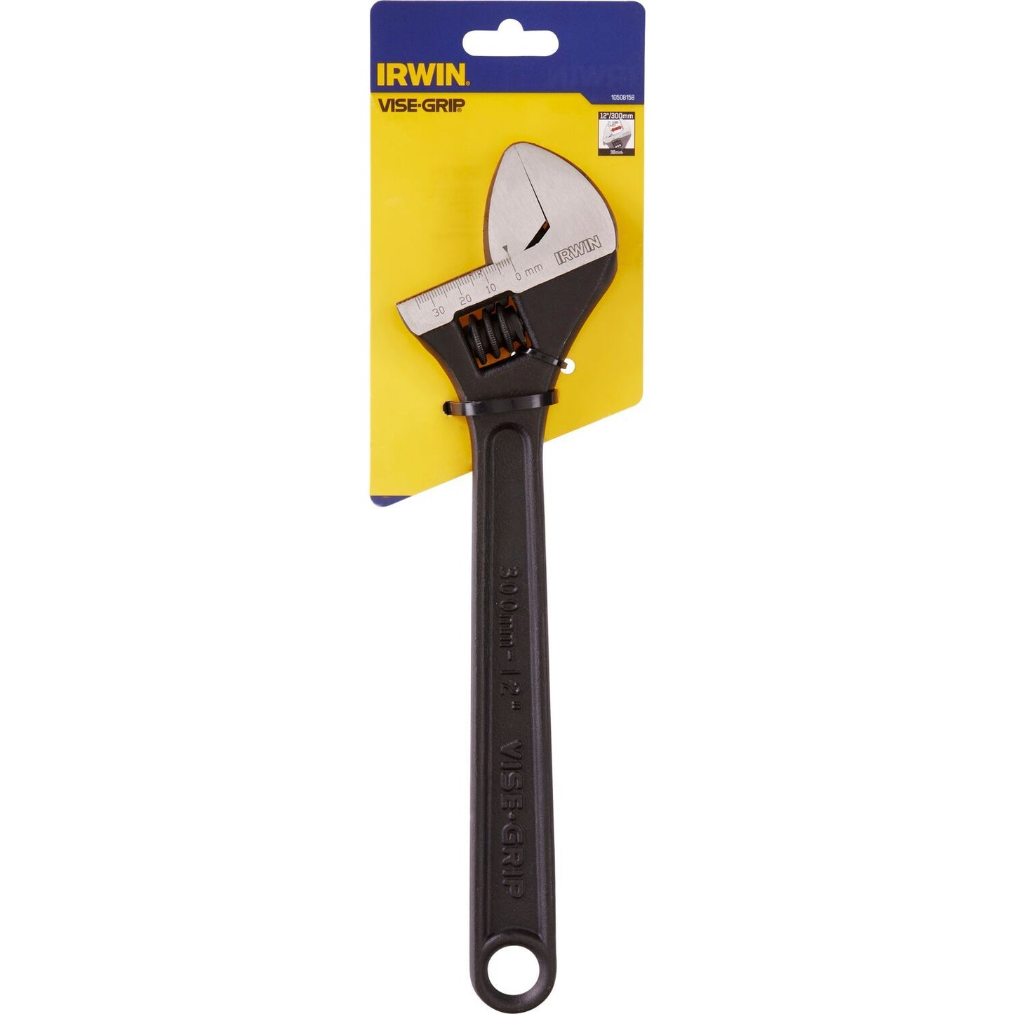 Irwin Verstelbare moersleutel met stalen handgreep 12”/300 mm - 10508158