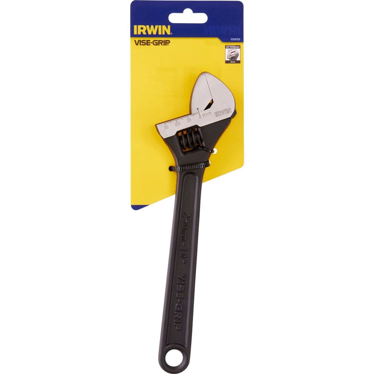 Irwin Verstelbare moersleutel met stalen handgreep 10”/250 mm - 10508159