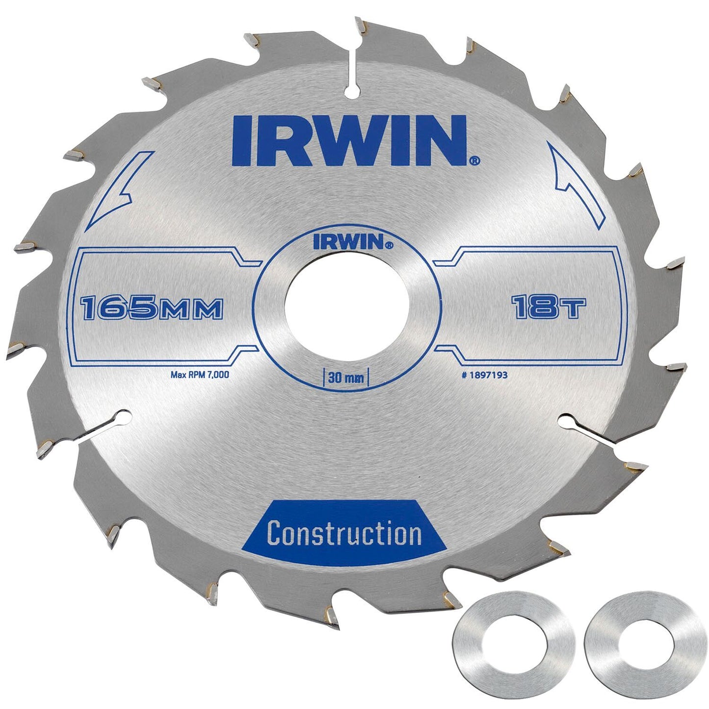 Irwin CZB 165MM/18T- asgat 30MM - 1897193