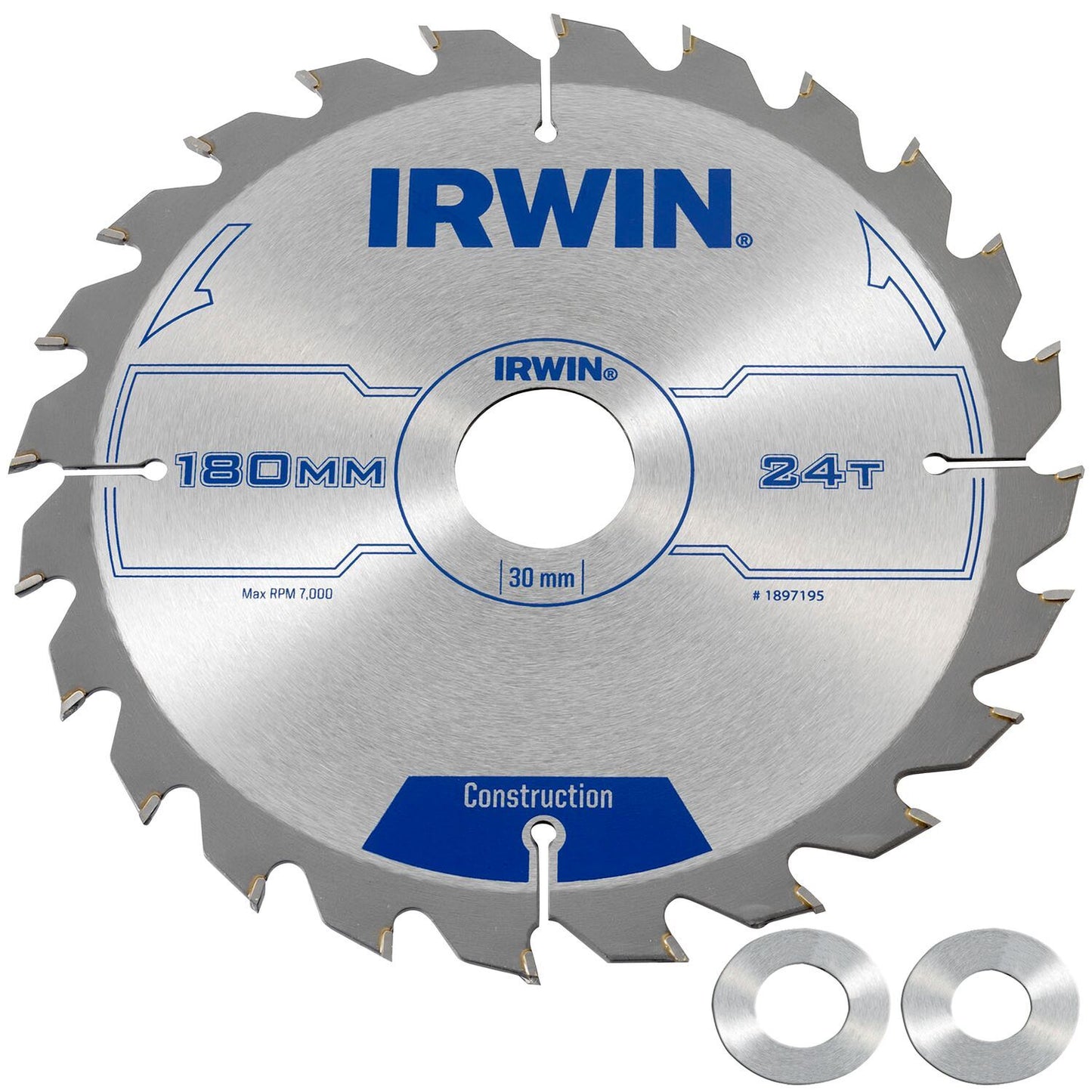 Irwin CZB 180MM/24T - axle hole 30MM - 1897195