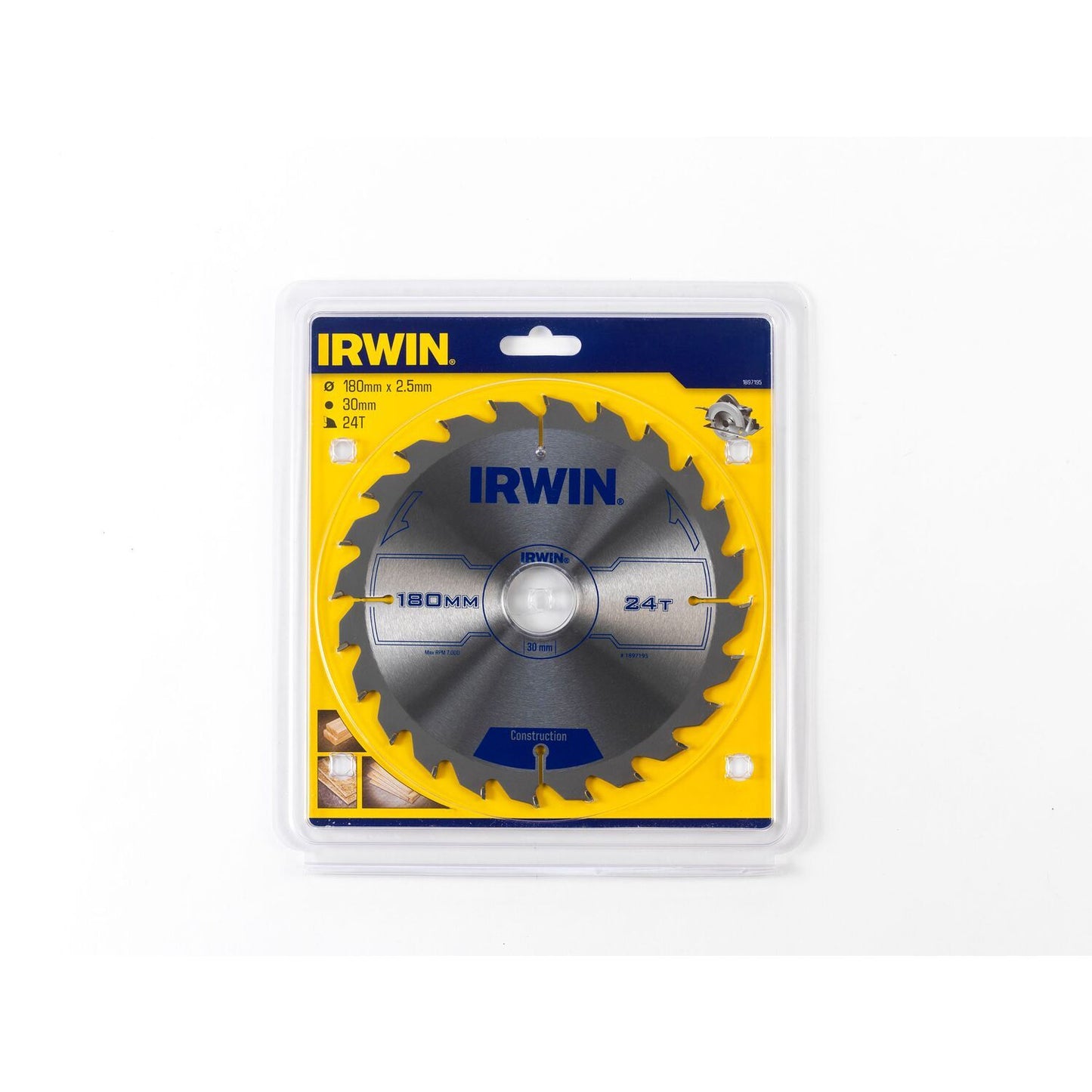 Irwin CZB 180MM/24T - axle hole 30MM - 1897195