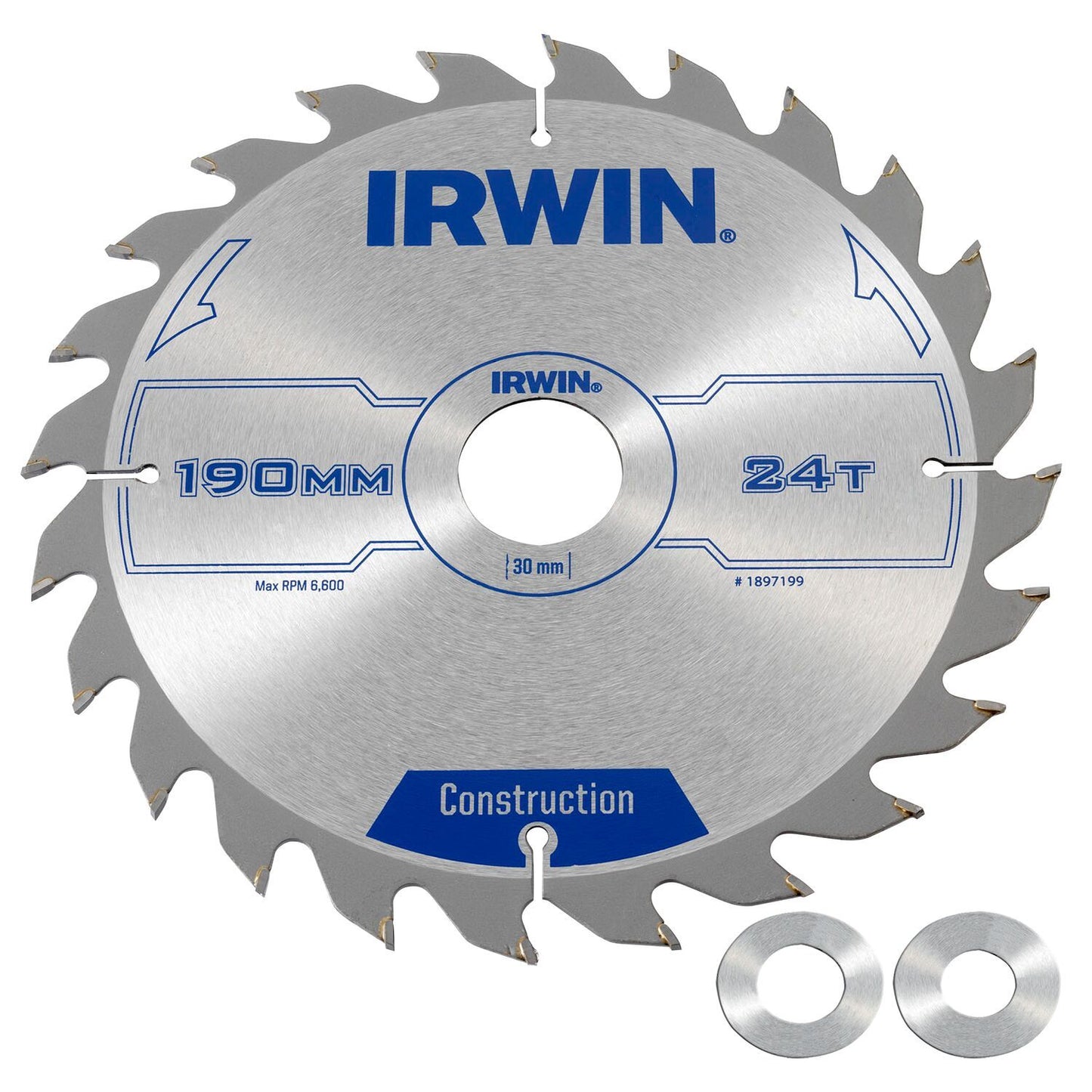 Irwin CZB 190MM/24T- Achsloch 16MM - 1897199