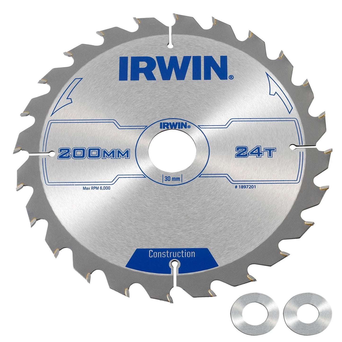Irwin CZB 200MM/24T- asgat 30MM - 1897201