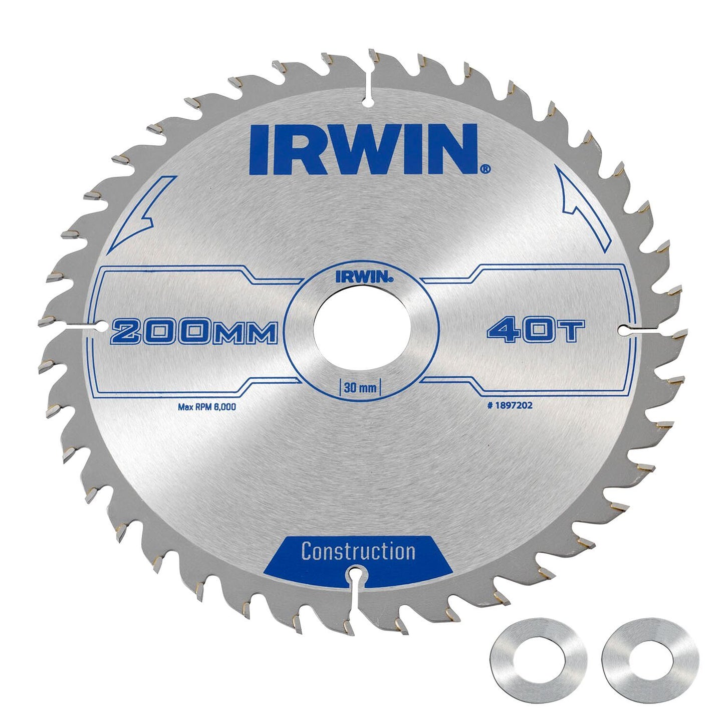 Irwin CZB 200MM/40T Achsloch 30MM - 1897202