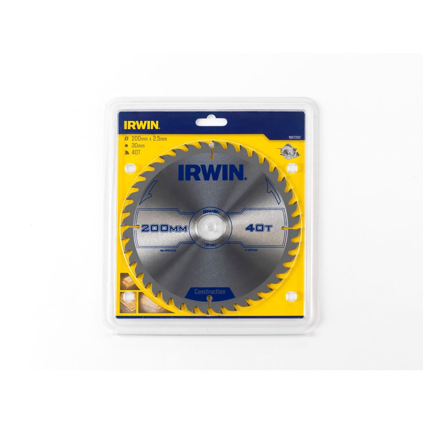 Irwin CZB 200MM/40T Achsloch 30MM - 1897202
