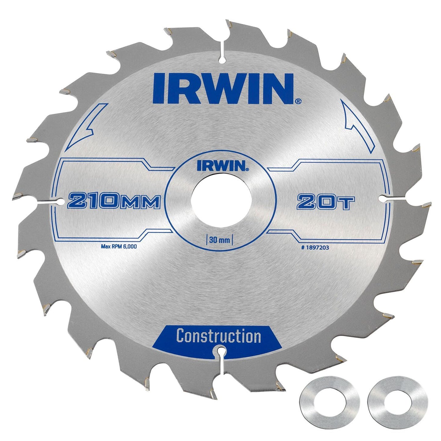 Irwin CZB 210MM/20T- asgat 30MM - 1897203