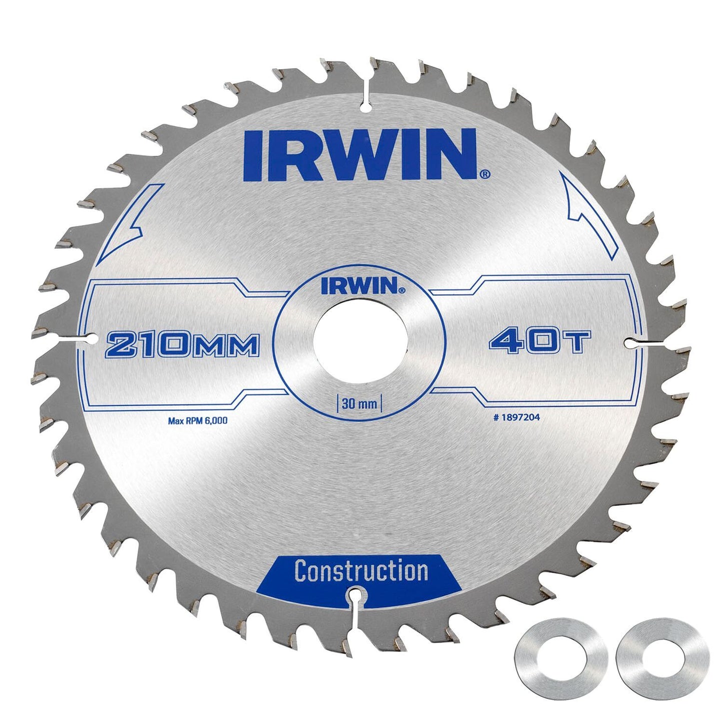 Irwin CZB 210MM/40T- asgat 30MM - 1897204