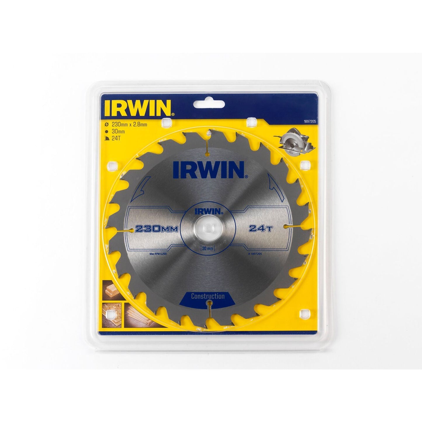 Irwin CZB 230MM/24T - axle hole 30MM - 1897205