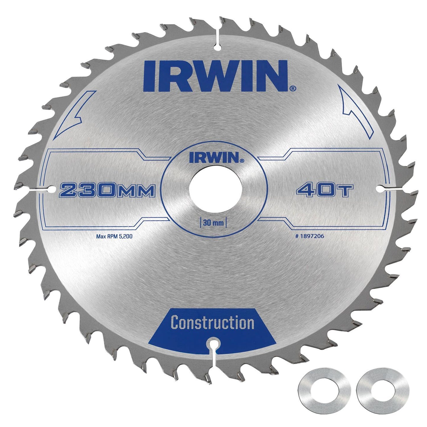 Irwin CZB 230MM/40T- asgat 30MM - 1897206
