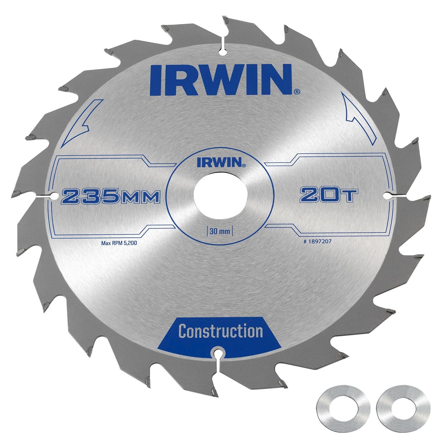 Irwin CZB 235MM/20T- Achsloch 30MM - 1897207