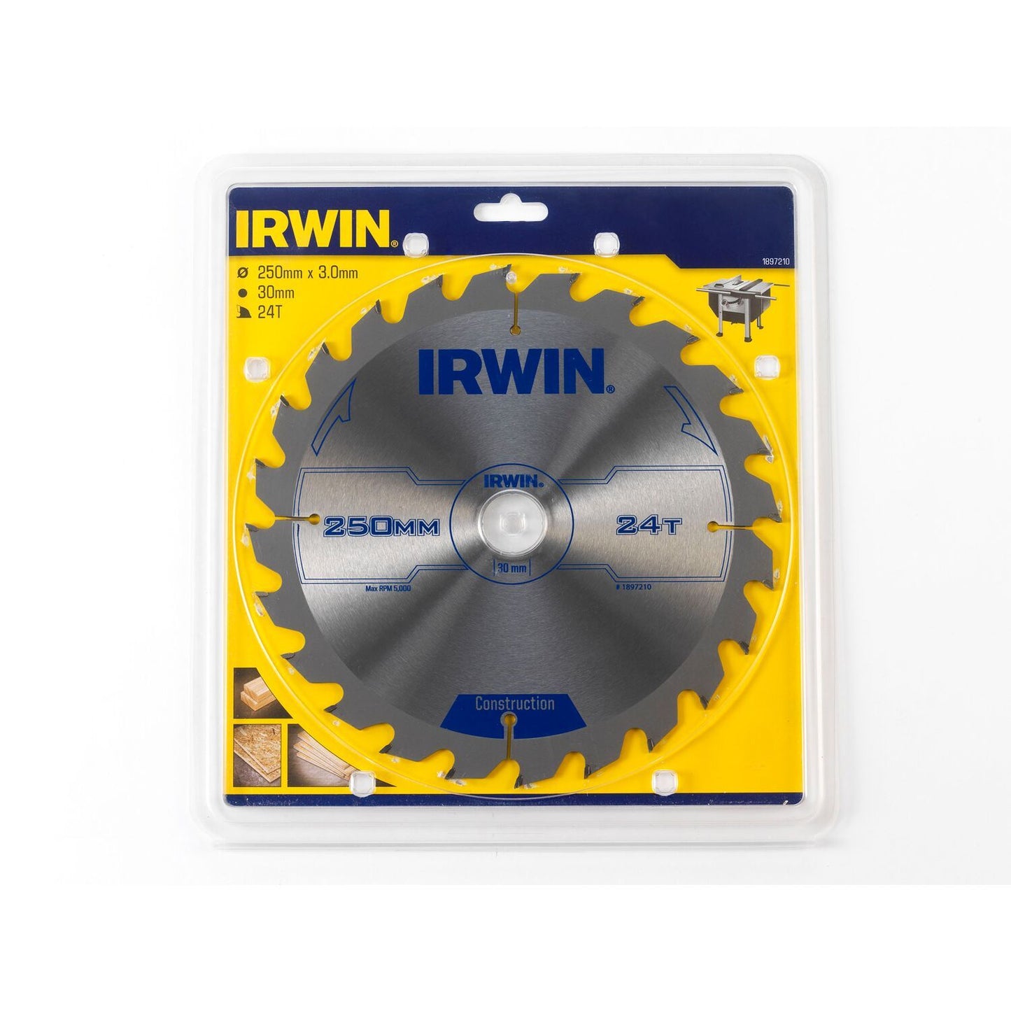 Irwin CZB 250MM/24T- asgat 30MM - 1897210