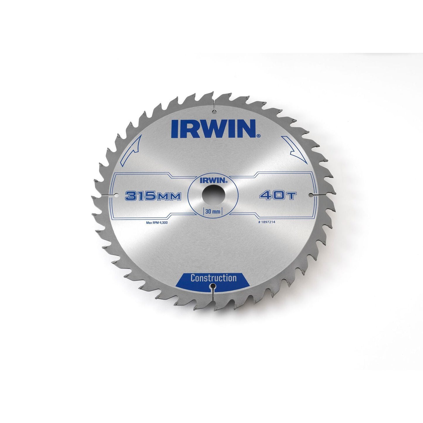 Irwin CZB 315MM/40T Achsloch 30MM - 1897214