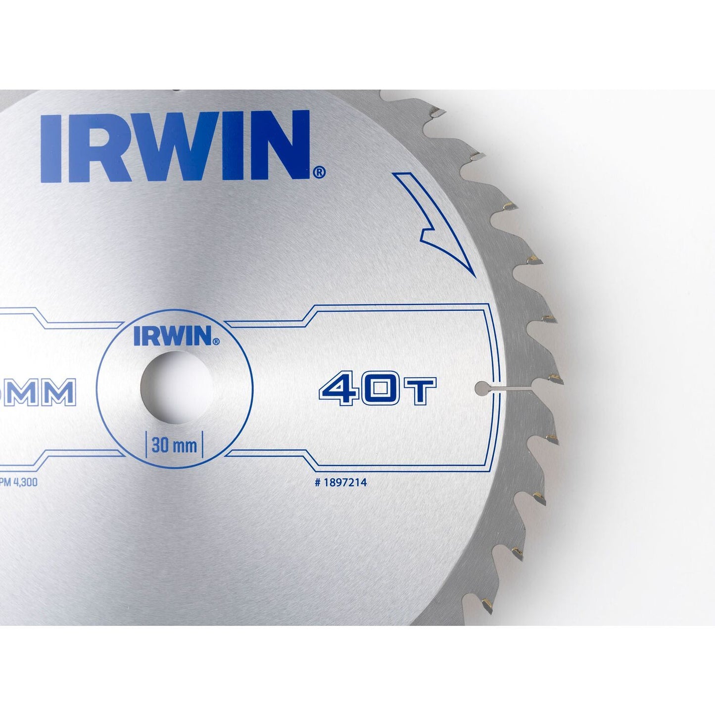 Irwin CZB 315MM/40T Achsloch 30MM - 1897214