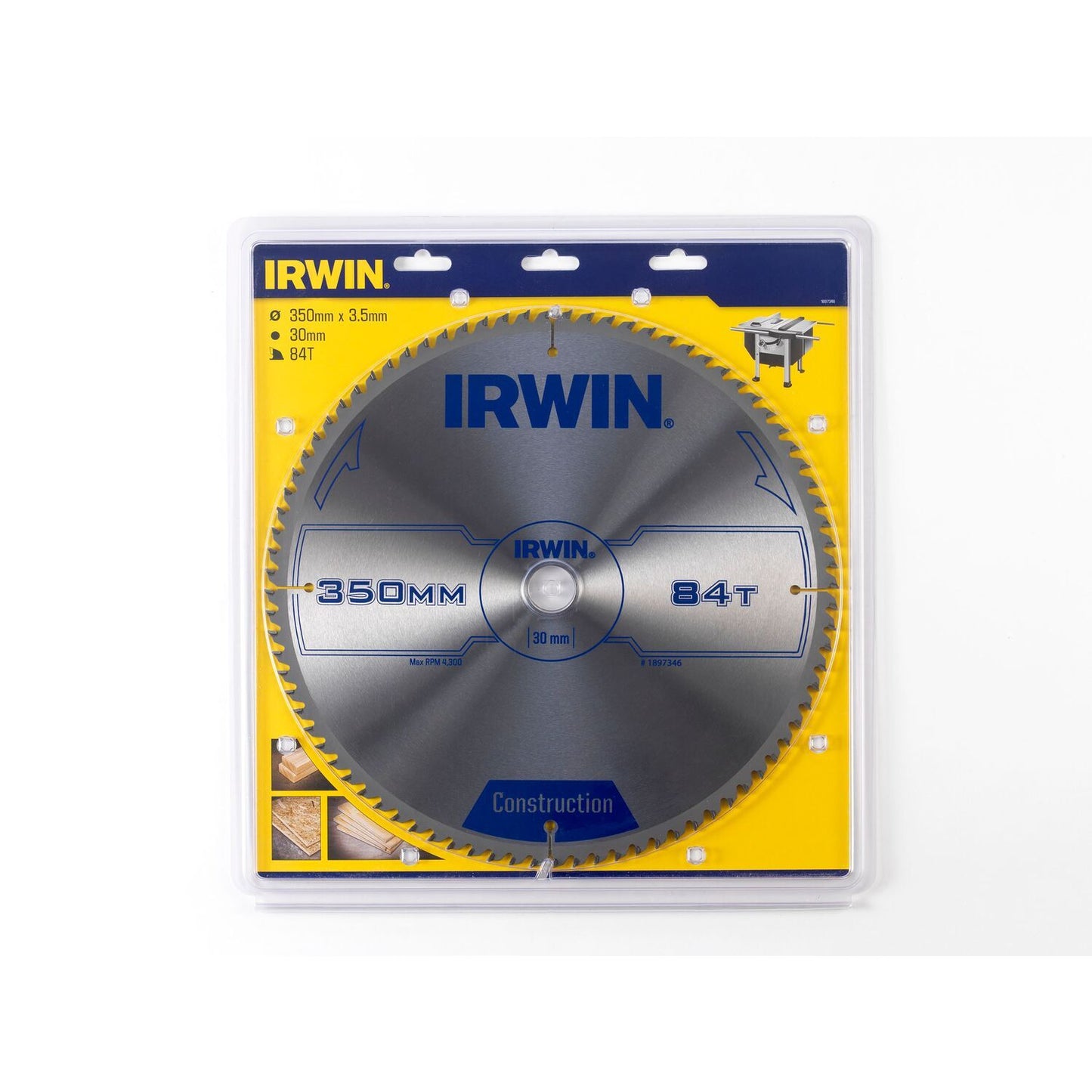 Irwin CZB 350MM/84T- bore 30MM - 1897346