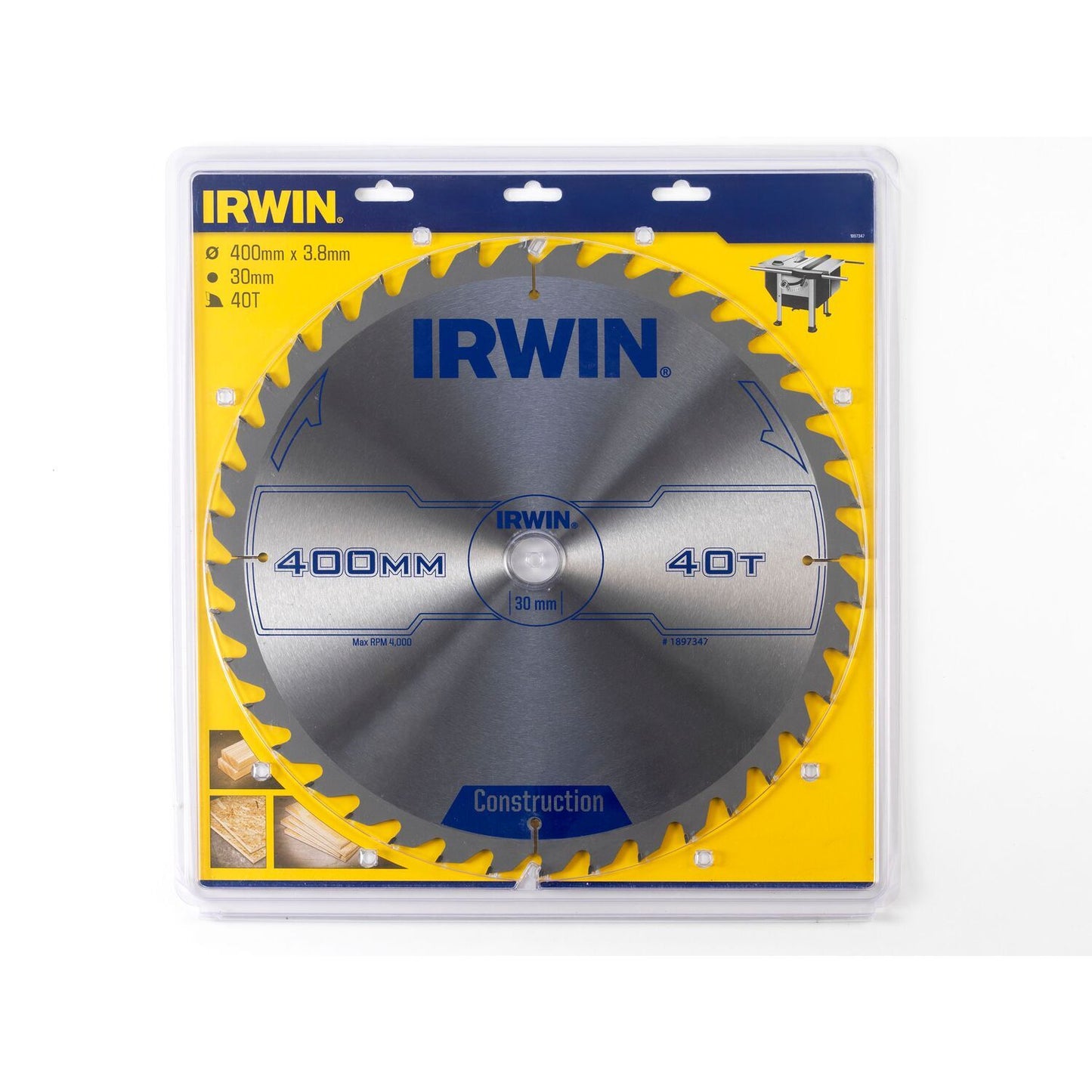 Irwin CZB 400MM/40T- asgat 30MM - 1897347