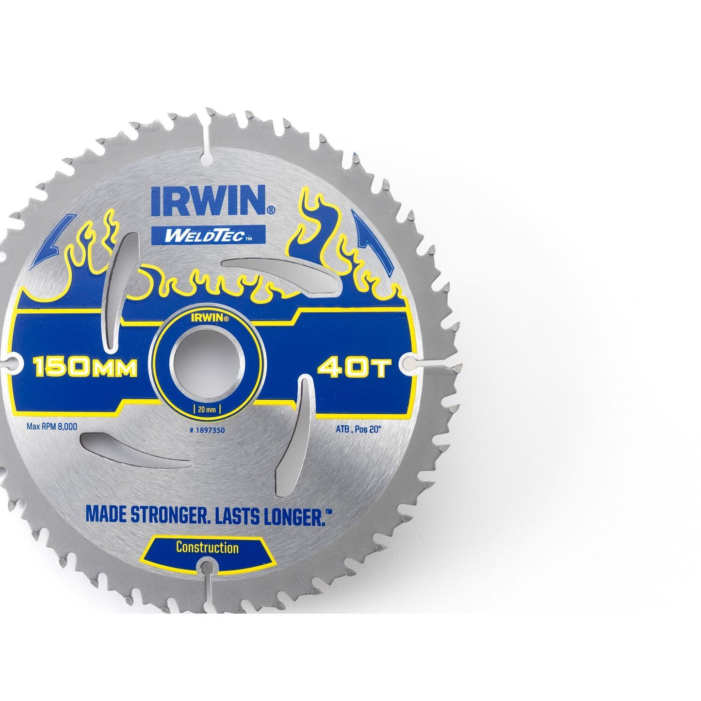 Irwin CZB 150MM/40T - axle hole 20MM - 1897350