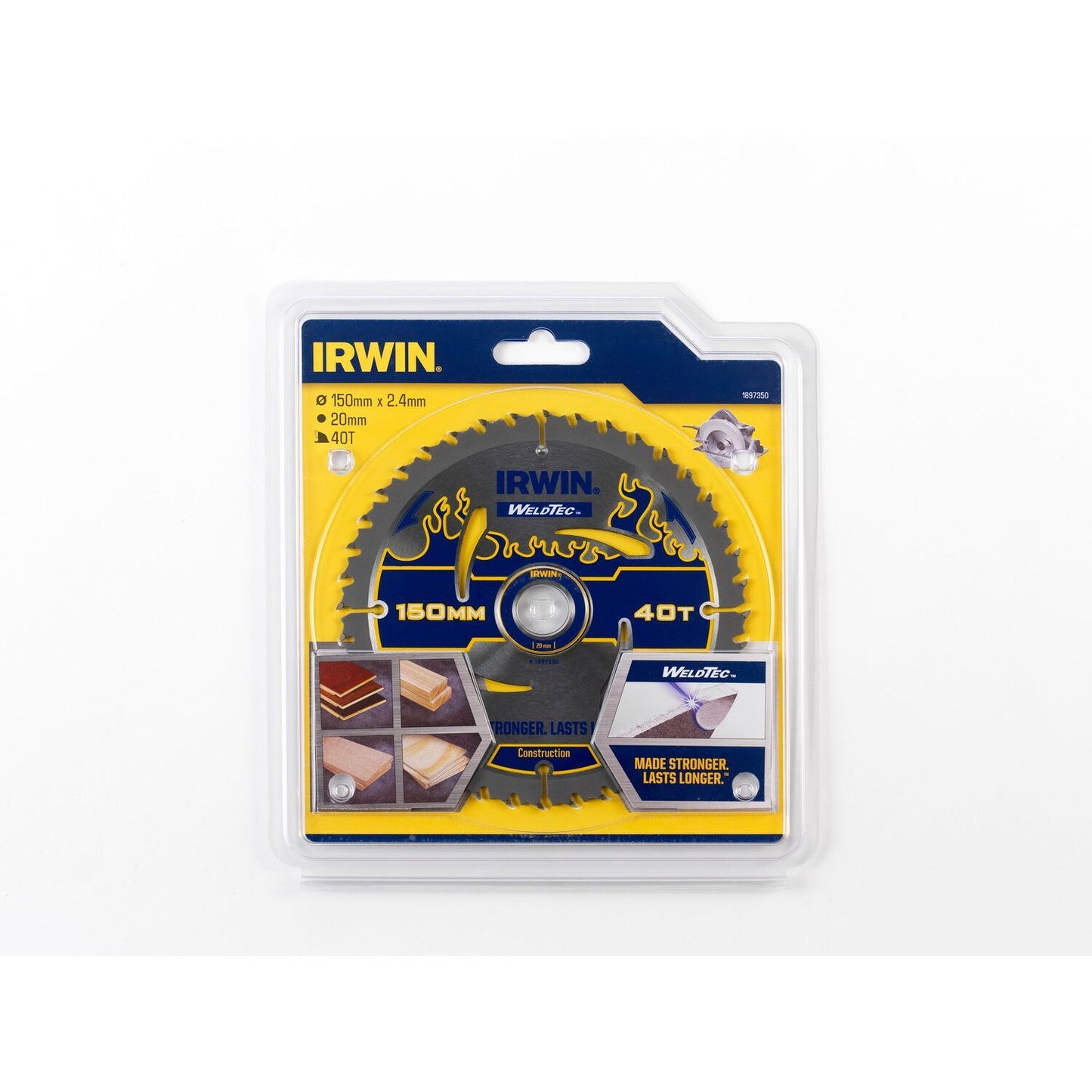Irwin CZB 150MM/40T - axle hole 20MM - 1897350