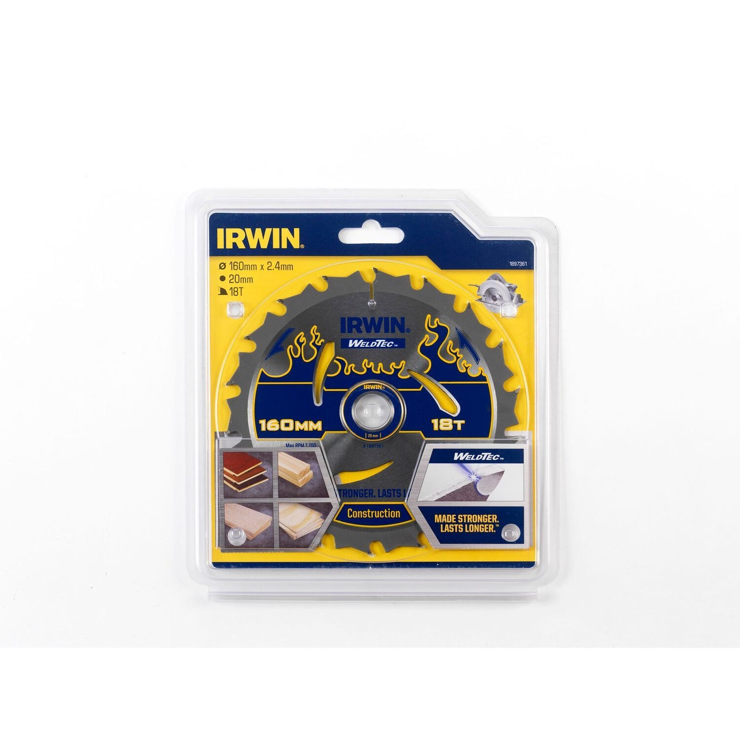 Irwin CZB 160MM/18T- Achsloch 20MM - 1897361