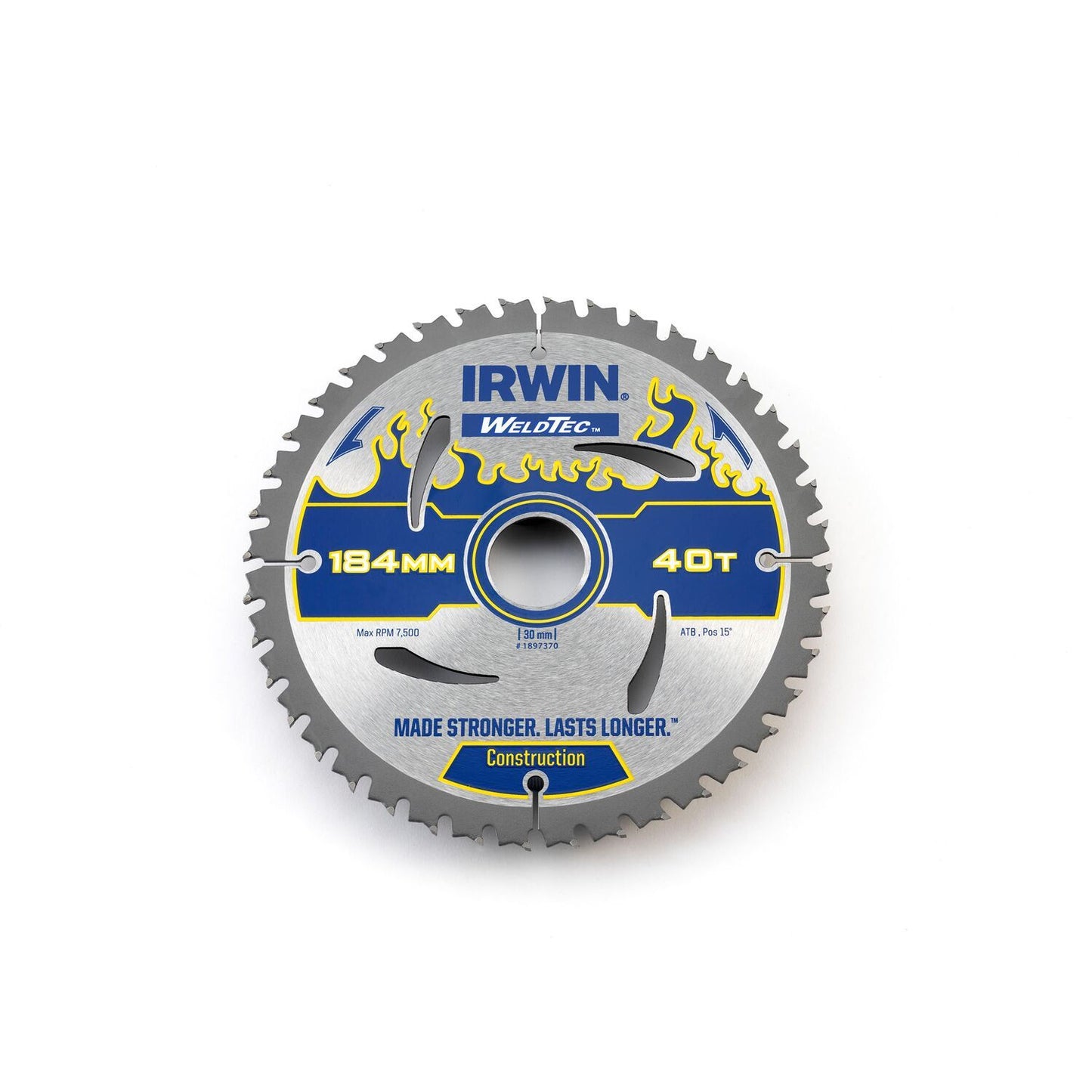 Irwin CZB 184MM/40T- bore 30MM - 1897370
