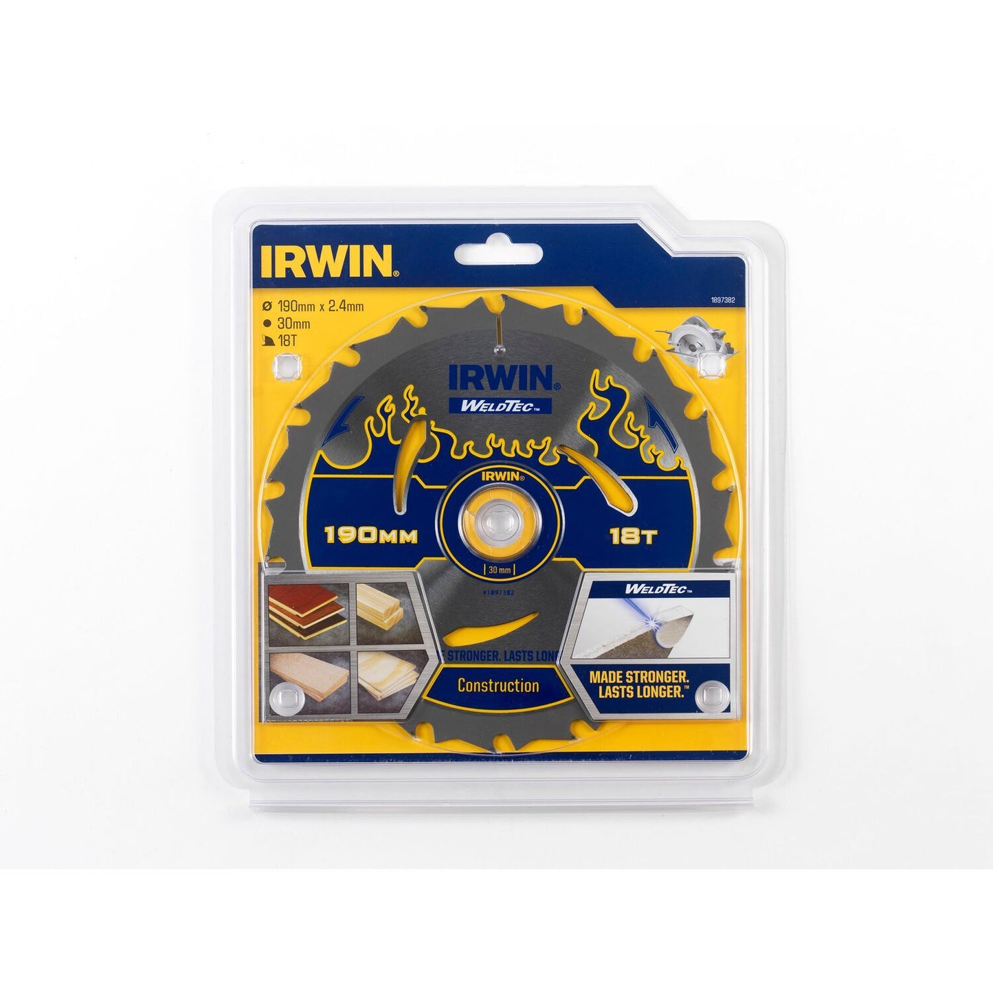 Irwin CZB 190MM/18T- asgat 30MM - 1897382