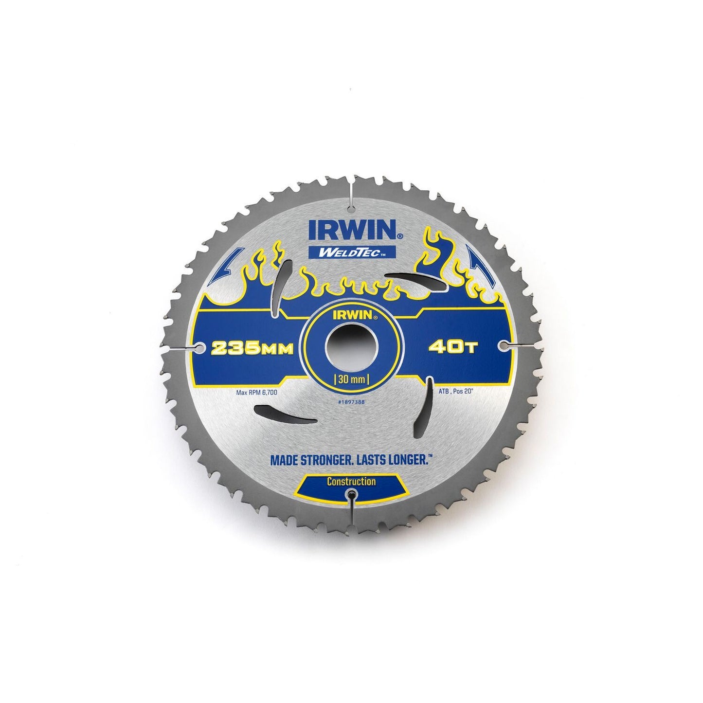 Irwin CZB 235MM/60T - axle hole 30MM - 1897388