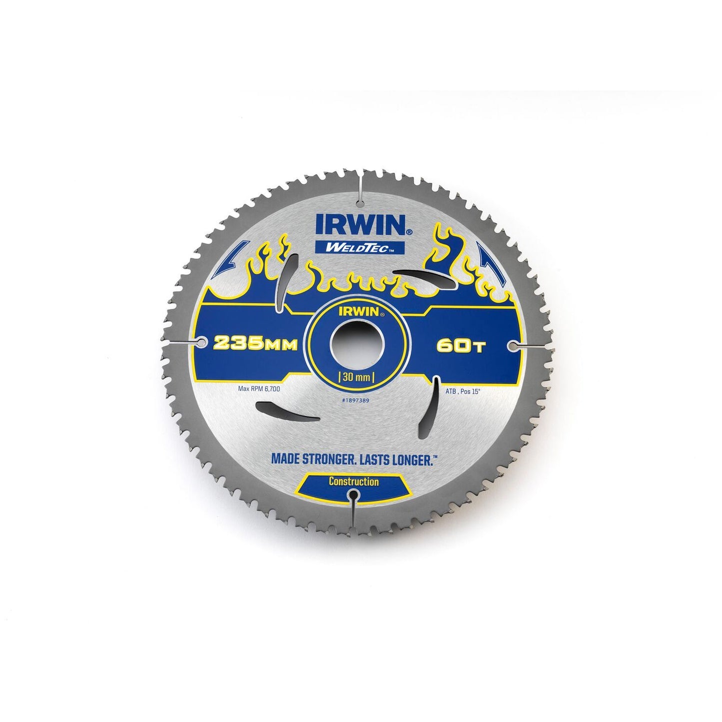 Irwin CZB 235MM/60T - axle hole 30MM - 1897389