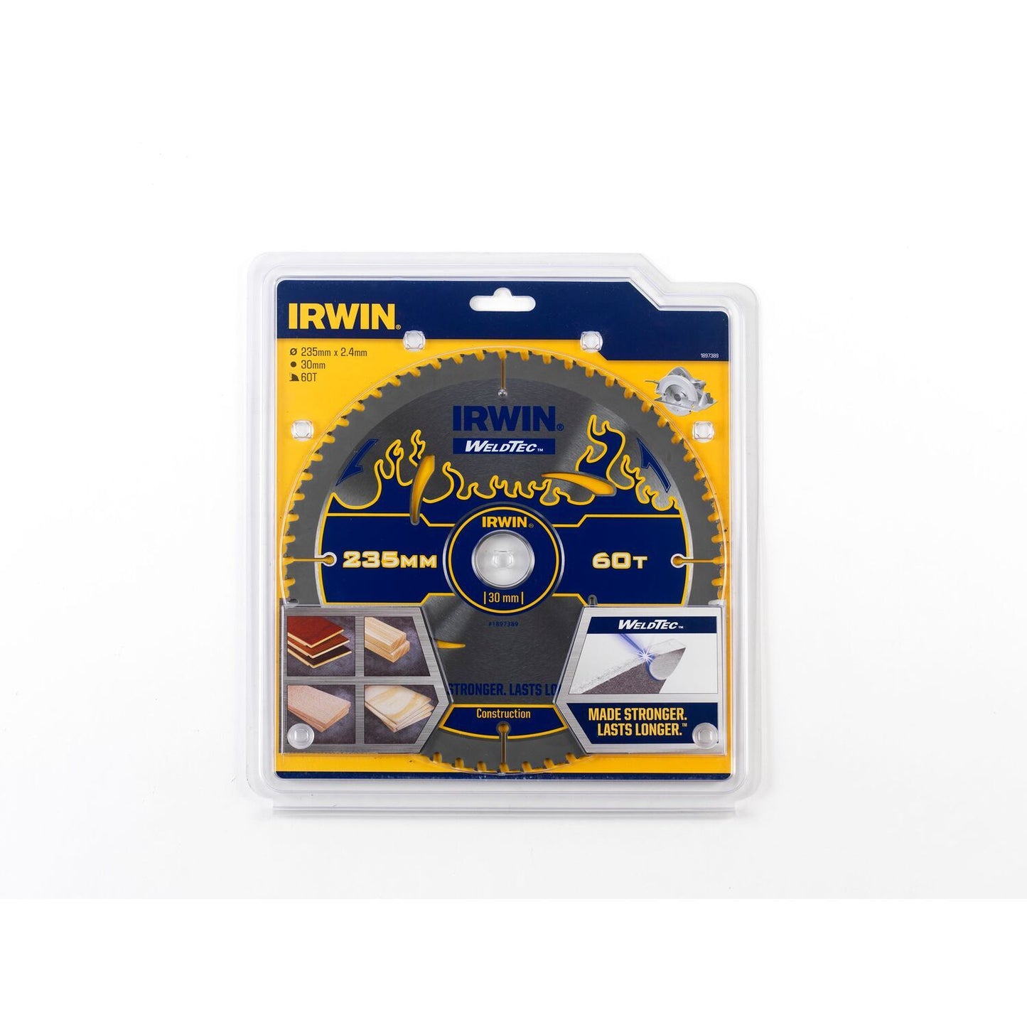Irwin CZB 235MM/60T - axle hole 30MM - 1897389