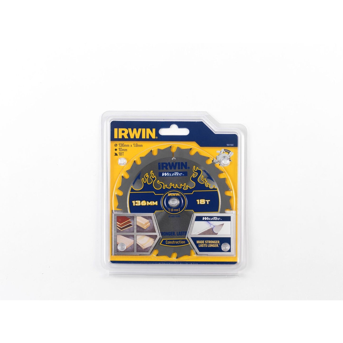 Irwin CZB 136MM/18T- asgat 10MM - 1897390
