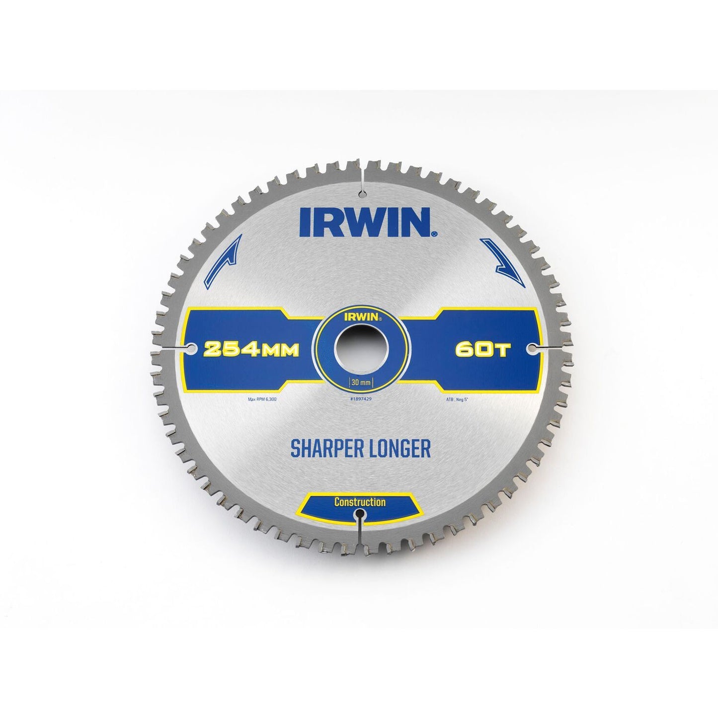 Irwin CZB 254MM/60T - axle hole 30MM - 1897429