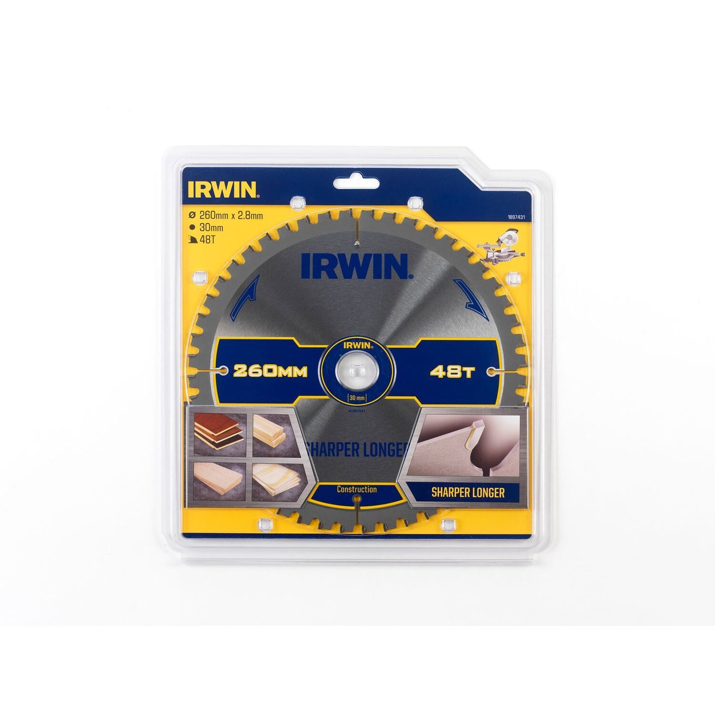 Irwin CZB 260MM/48T- bore 30MM - 1897431