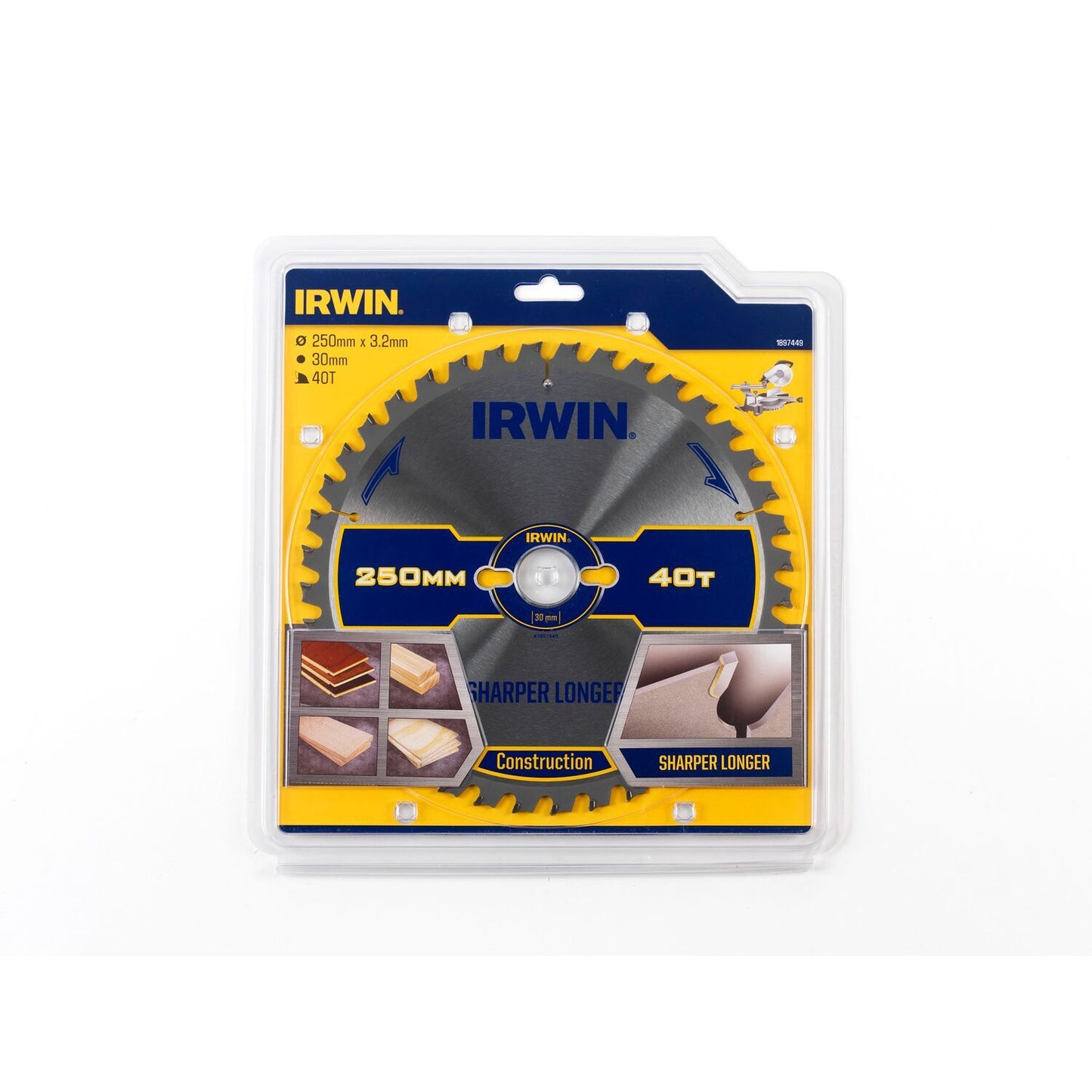 Irwin CZB 250MM/40T - axle hole 30MM - 1897449