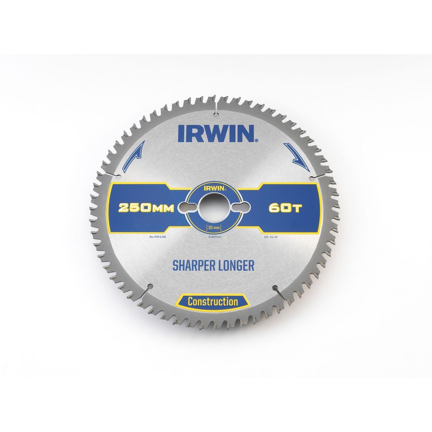 Irwin CZB 250MM/60T- bore 30MM - 1897450