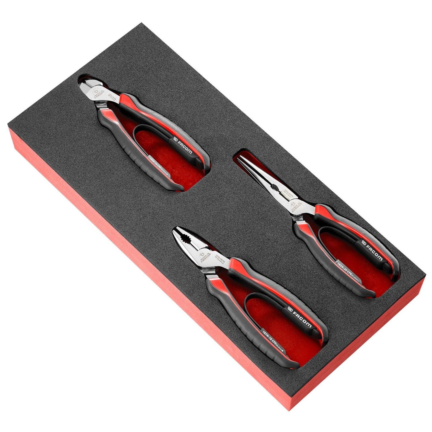 Tool set of 9 Foam modules - 115 pieces - CMM.115BNL
