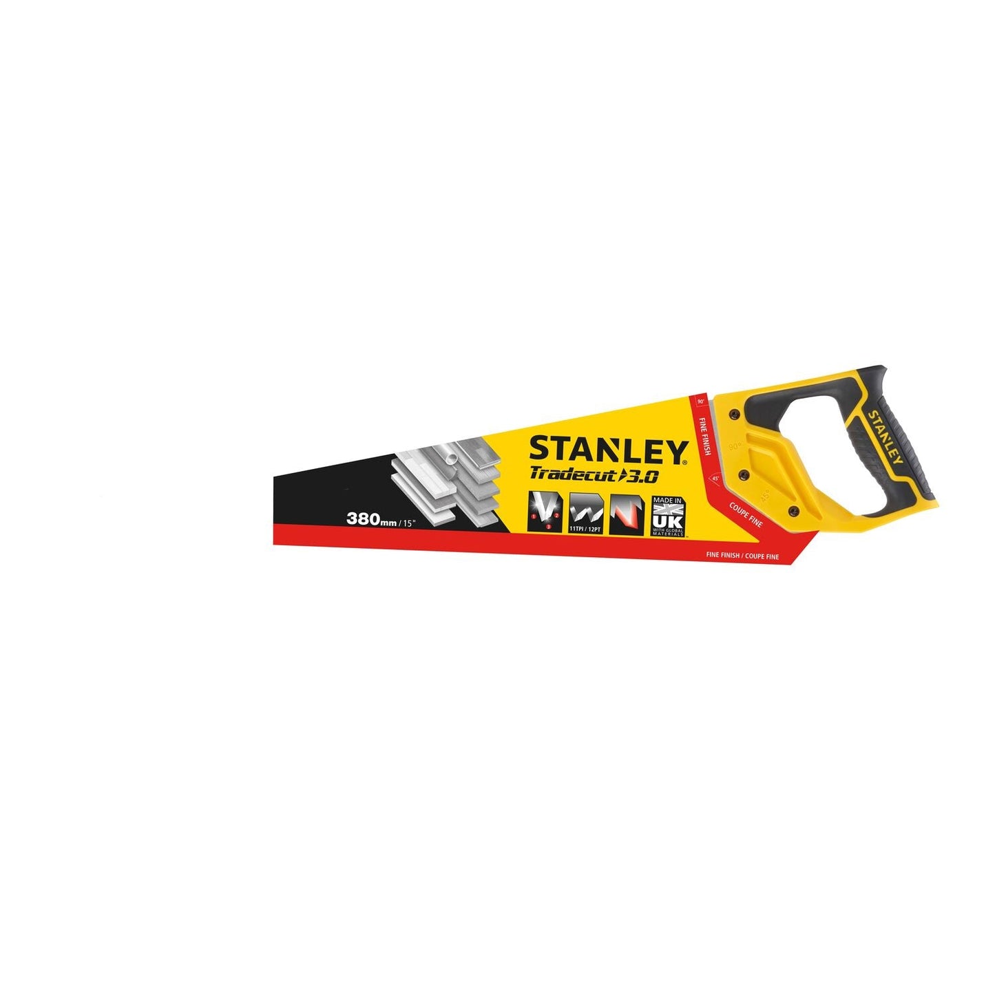 STHT20349-1 Tradecut Houtzaag Fijn 380mm 11T/inch