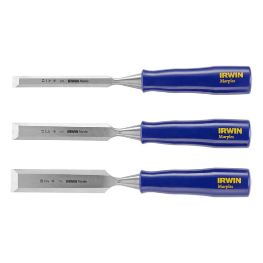 Irwin Houtbeitel M444, 3-delige Set - 13, 19, 25 mm in een schelpverpakking - TM444S3
