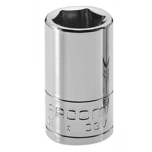 Doppen 1/4" 6-kant, metrisch - R.10