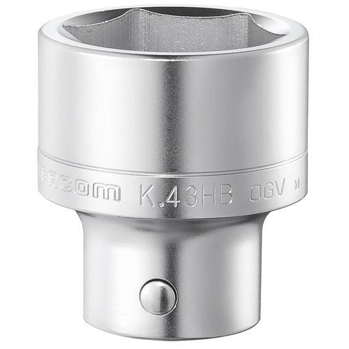 Sockets 3/4" 6-point, metric - K.42HB