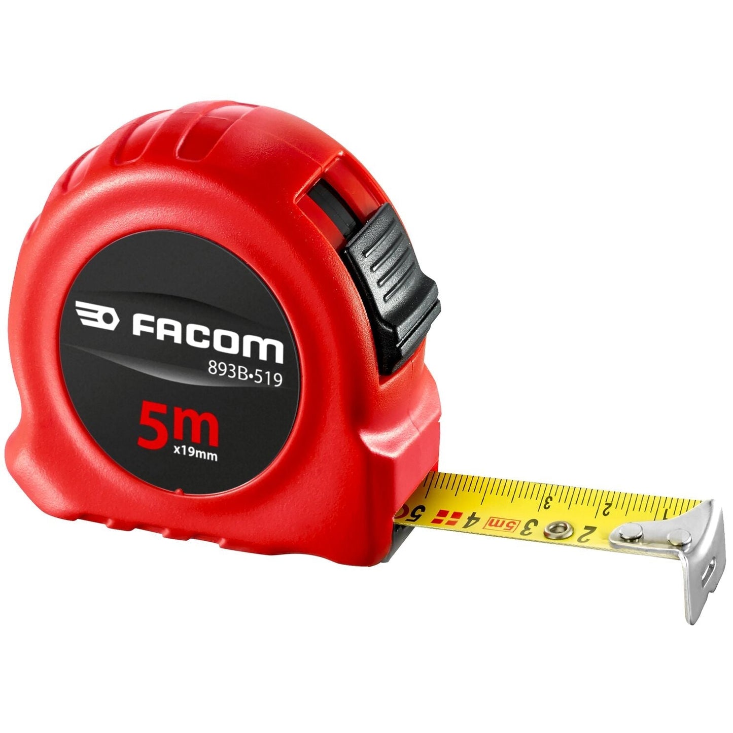 Dubbelzijdig Meetlint RED Series met ABS-behuizing 5m/19mm - 893B.519PB