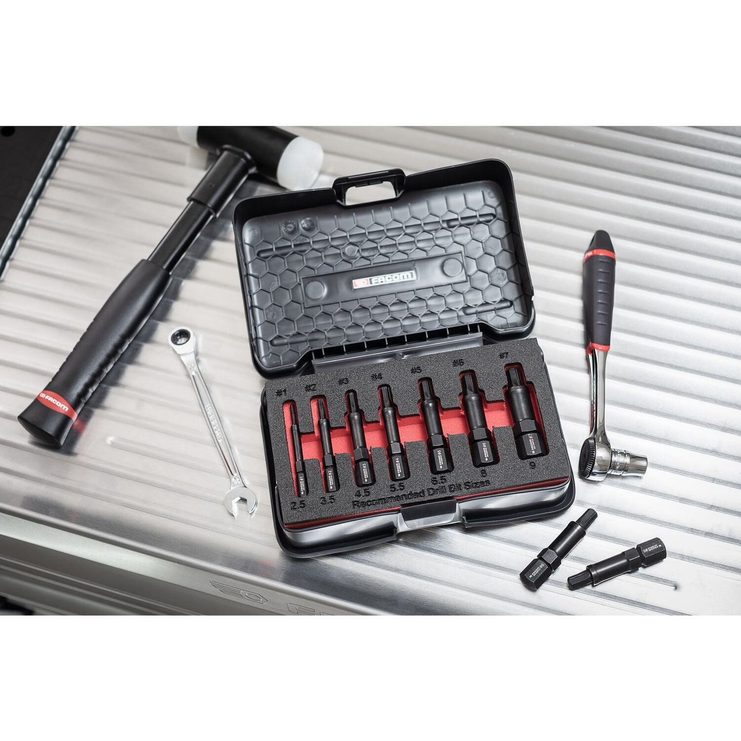 Greepextractorenset OGV® 2,5-9mm - 7-delig - SXE.J7MGRPPB