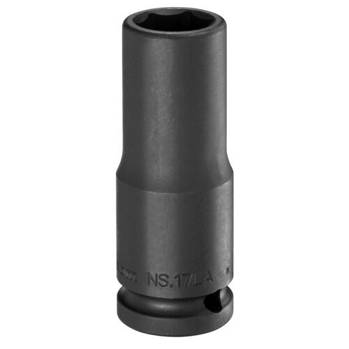 Impact-doppen 1/2" 6-kant lang, metrische maten - NS.21LA