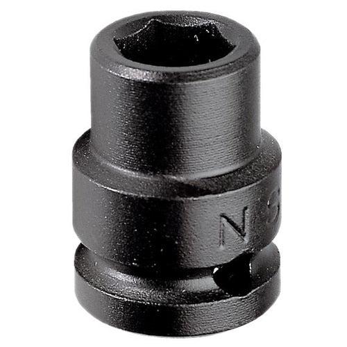 Kraft-Steckschlüsseleinsätze 1/2" 6-kant, metrische Größen - NS.12A